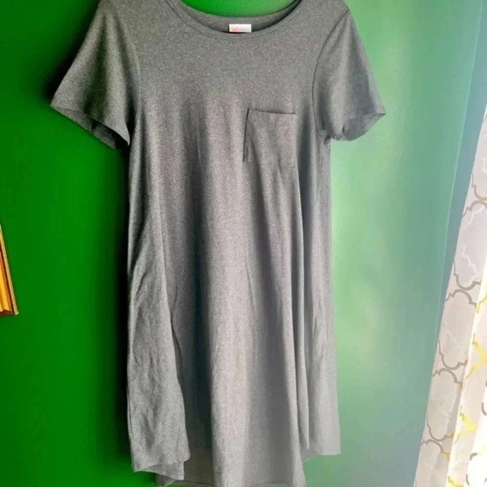 Women’s XS Extra Small LulaRoe Tshirt Dress Like New Super Cute for Summer